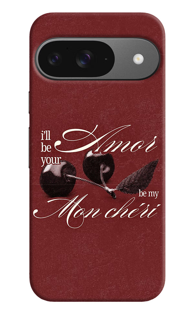 Velvet Cherry Google Pixel 9 Hard Case Back Cover by Casekaro