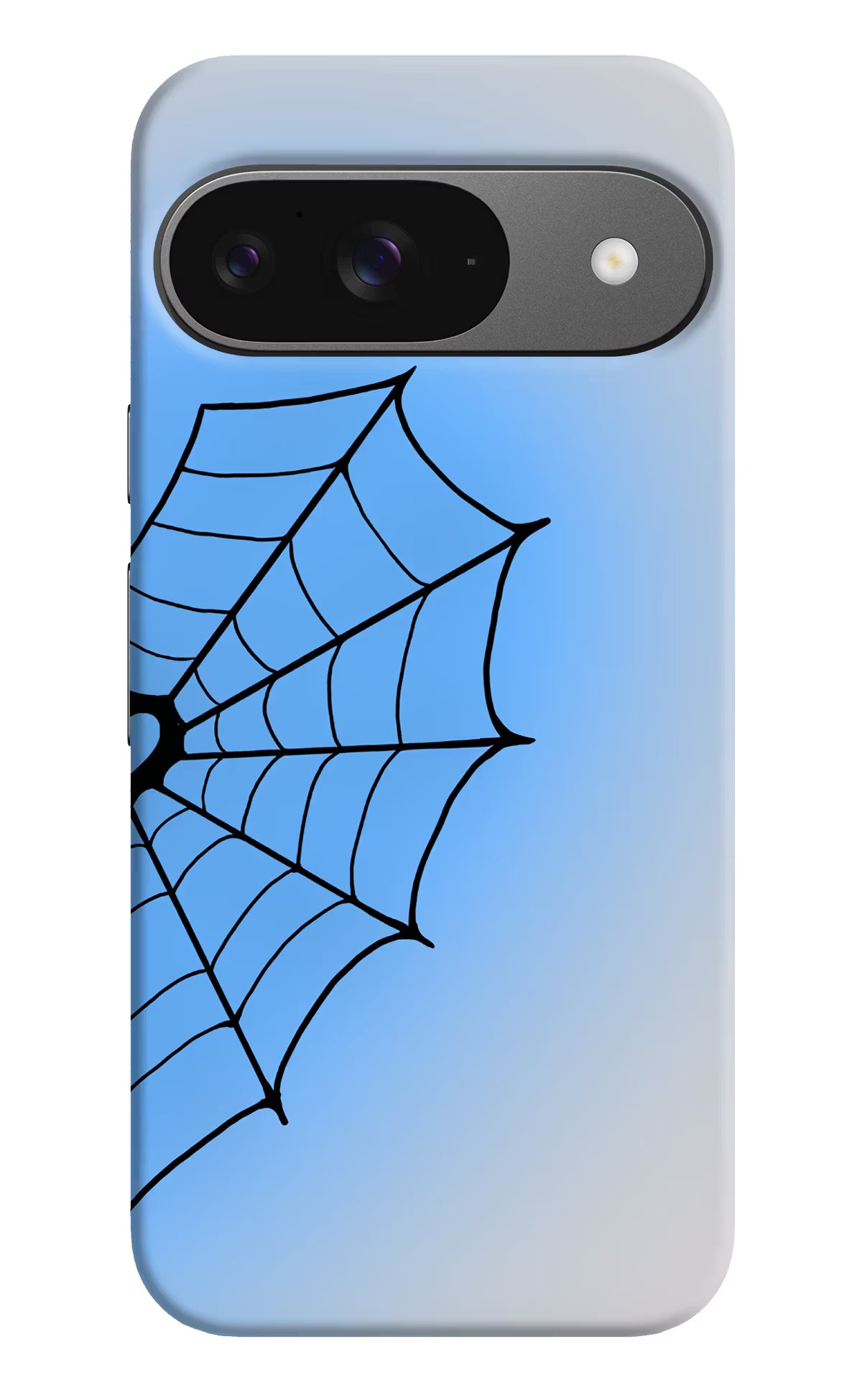 Blue Web Google Pixel 9 Back Cover