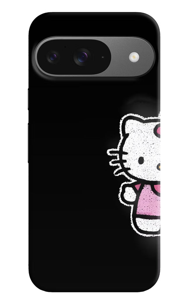Kitty Charm Google Pixel 9 Hard Case Back Cover by Casekaro
