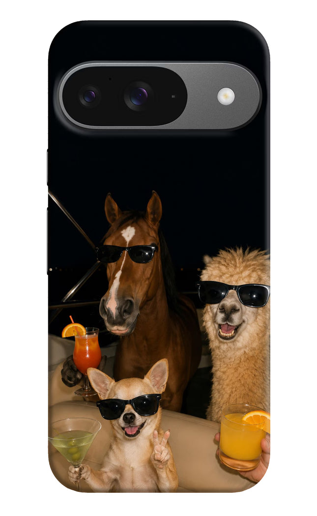 Party Squad Google Pixel 9 Hard Case Back Cover by Casekaro