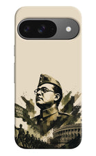 Netaji Rising Google Pixel 9 Hard Case Back Cover by Casekaro