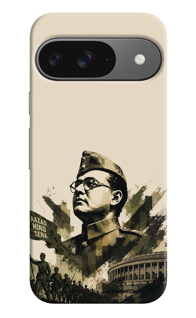 Netaji Rising Google Pixel 9 Hard Case Back Cover by Casekaro