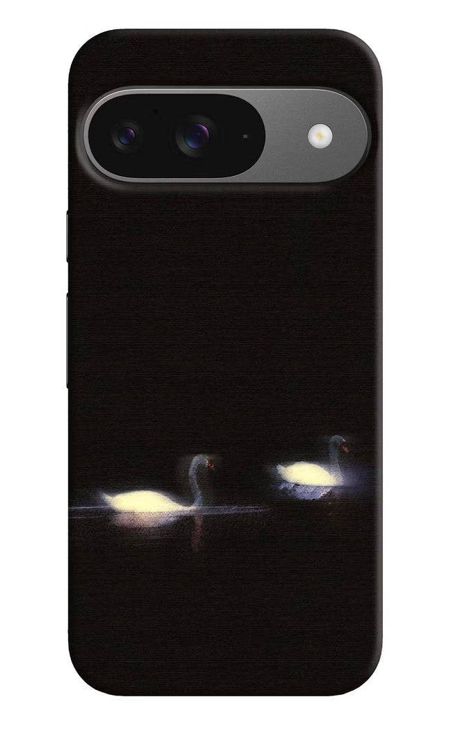 Silent Swans Google Pixel 9 Hard Case Back Cover by Casekaro