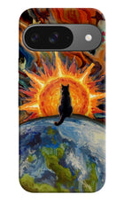 Sunrise Beyond Google Pixel 9 Hard Case Back Cover by Casekaro