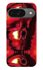 Fire Eye Google Pixel 9 Hard Case Back Cover by Casekaro