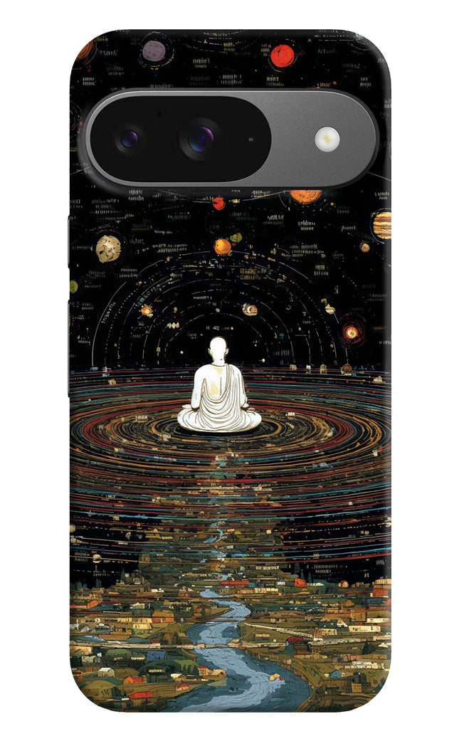 Space Monk Google Pixel 9 Hard Case Back Cover by Casekaro