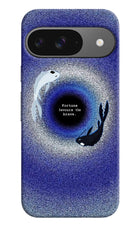 Dark Koi Google Pixel 9 Hard Case Back Cover by Casekaro
