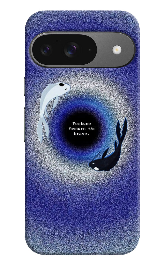 Dark Koi Google Pixel 9 Hard Case Back Cover by Casekaro