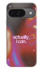 Pink Aura Google Pixel 9 Hard Case Back Cover by Casekaro