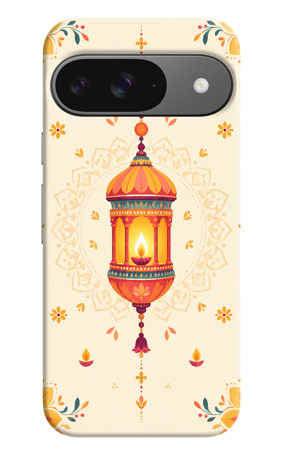 Golden Lantern Google Pixel 9 Back Cover, Hard case