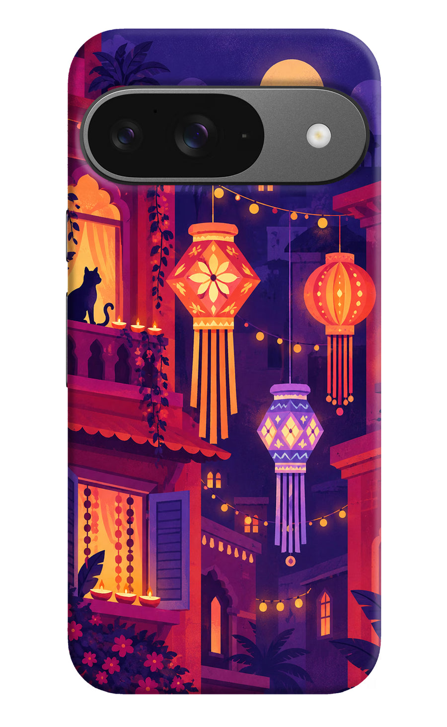 Lantern Lane Google Pixel 9 Back Cover, Hard case