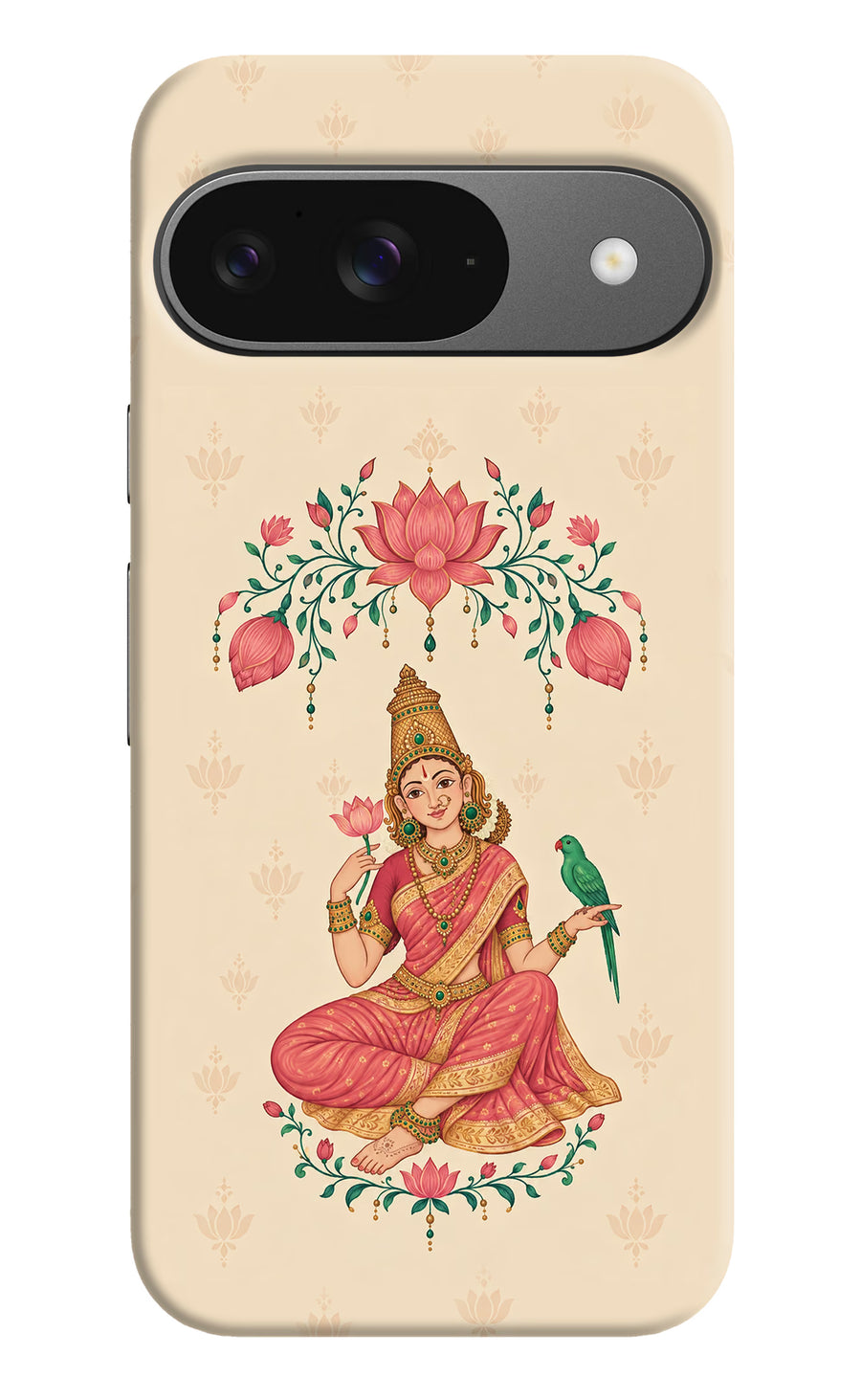 Goddess Lakshmi Google Pixel 9 Back Cover, Hard case