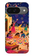 Diwali Night Google Pixel 9 Hard Case Back Cover by Casekaro