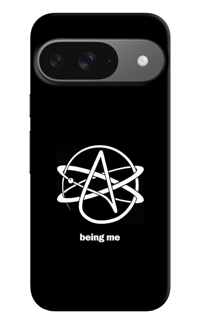 Atheist Symbol Google Pixel 9 Hard Case Back Cover by Casekaro