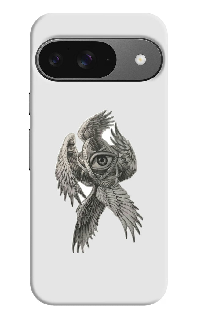 Accurate Angel Google Pixel 9 Hard Case Back Cover by Casekaro
