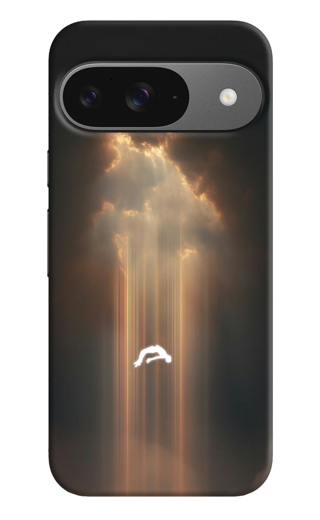 Heavenly Beam Google Pixel 9 Hard Case Back Cover by Casekaro