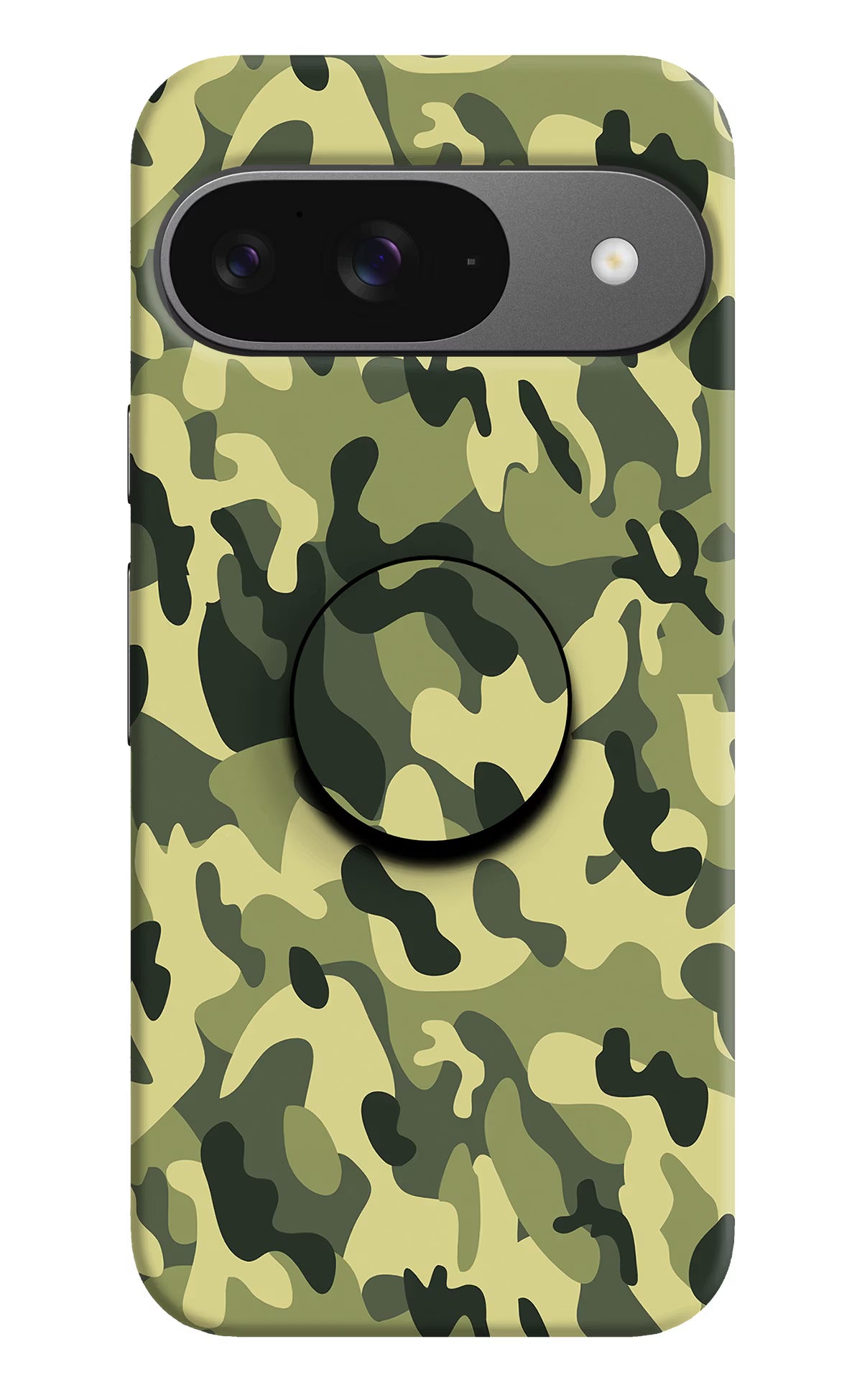 Camouflage Google Pixel 9 Pop Case by Casekaro