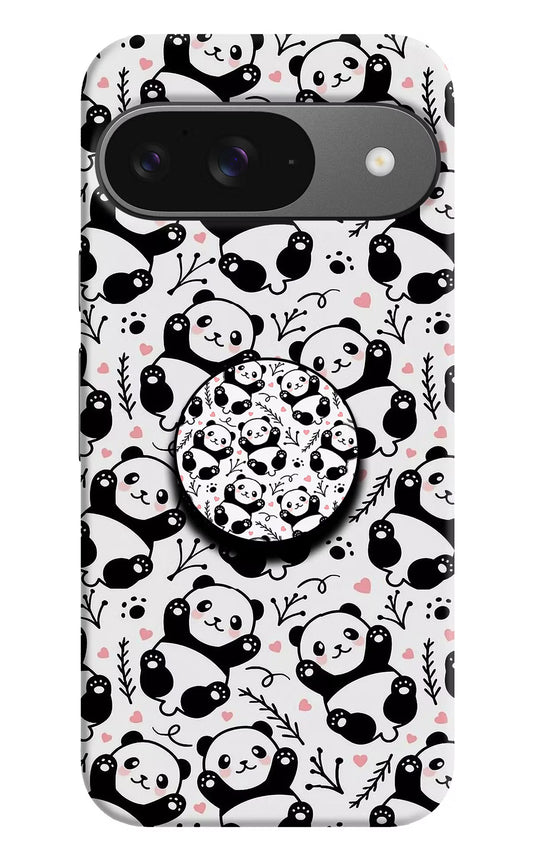 Cute Panda Google Pixel 9 Pop Case by Casekaro