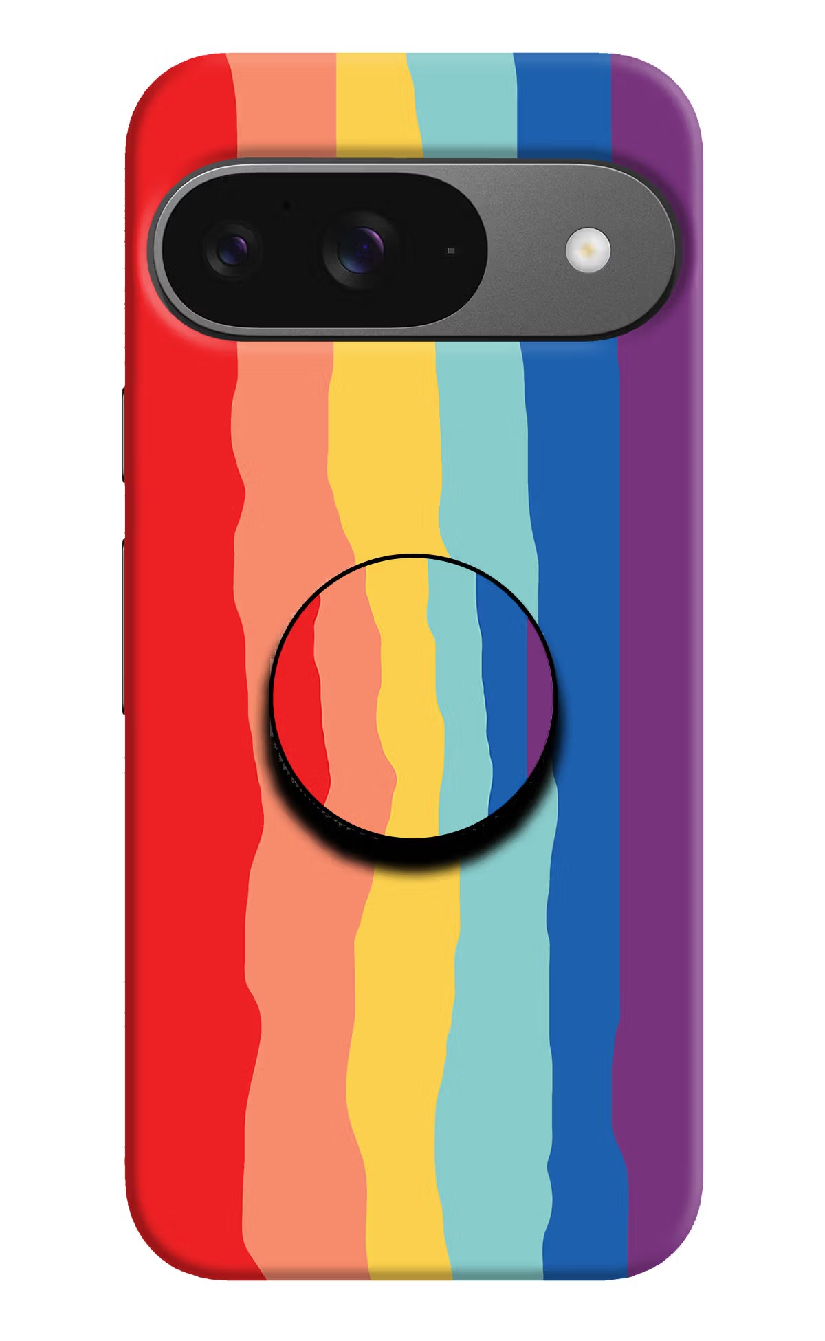 Rainbow Google Pixel 9 Pop Case by Casekaro