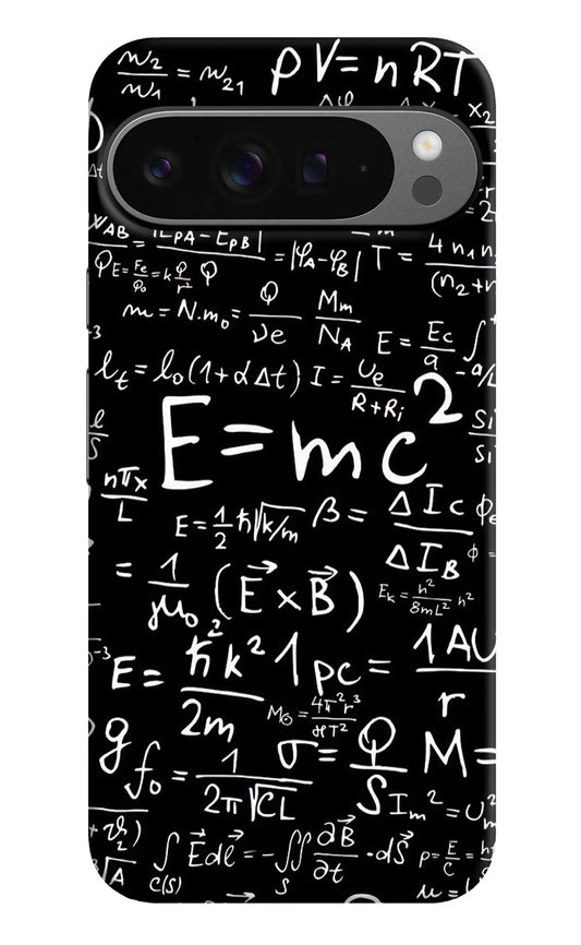 Physics Formula Google Pixel 9 Pro Hard Case Back Cover by Casekaro