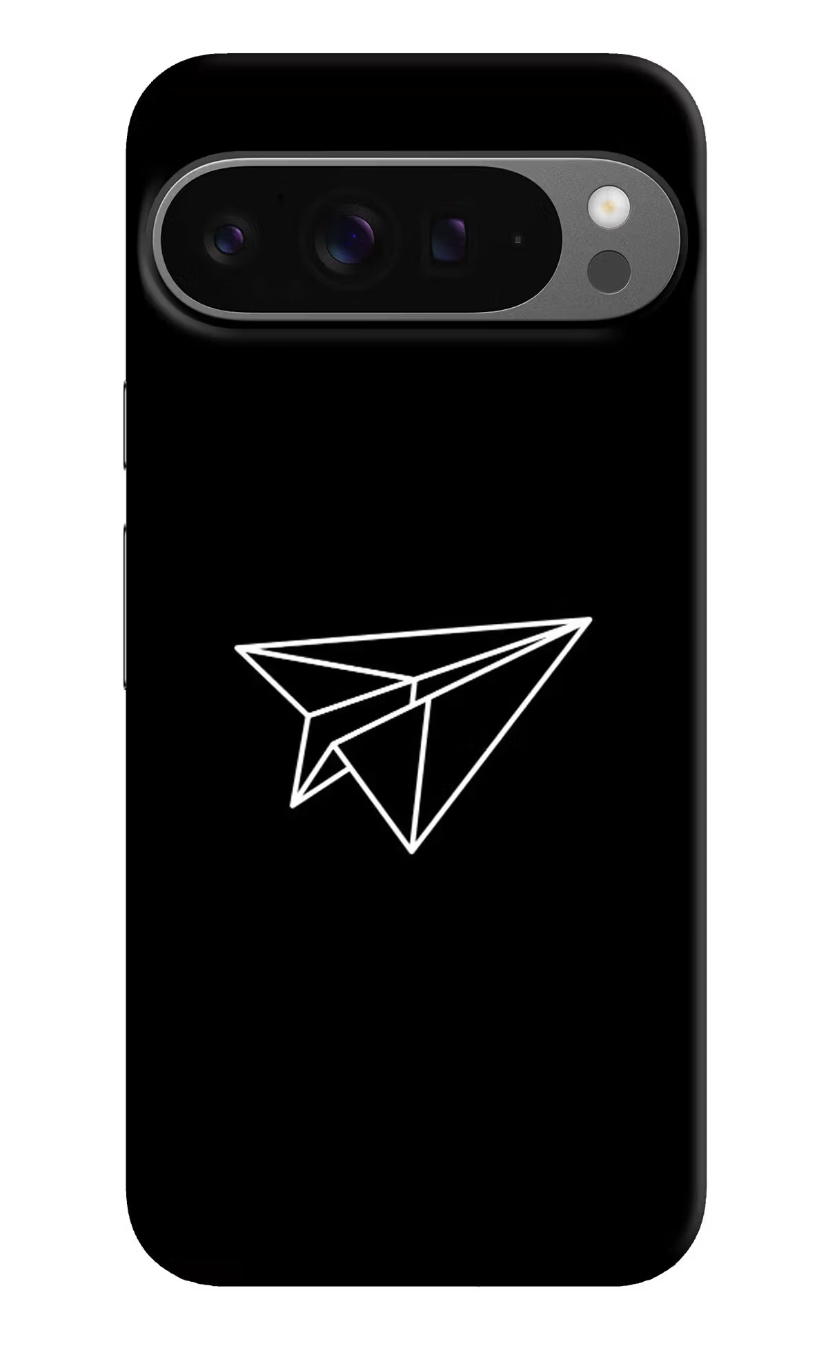 Paper Plane White Google Pixel 9 Pro Hard Case Back Cover by Casekaro