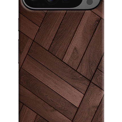 Wooden Texture Design Google Pixel 9 Pro Hard Case Back Cover by Casekaro