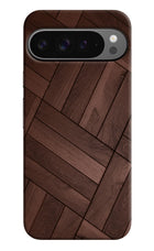 Wooden Texture Design Google Pixel 9 Pro Hard Case Back Cover by Casekaro