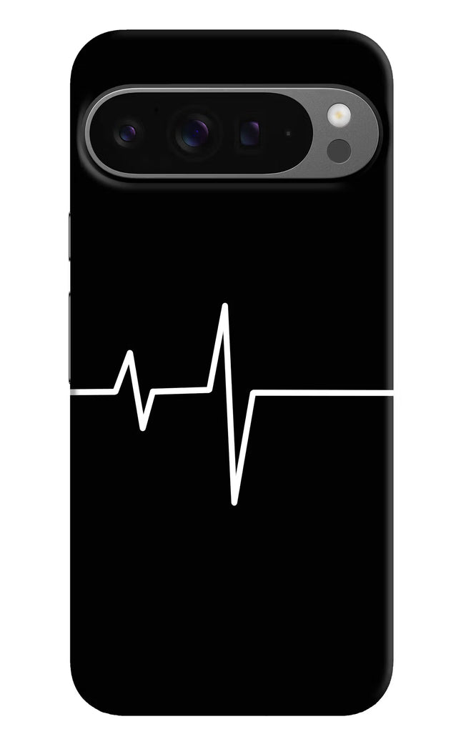 Heart Beats Google Pixel 9 Pro Hard Case Back Cover by Casekaro