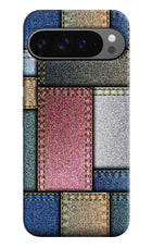 Multicolor Jeans Google Pixel 9 Pro Hard Case Back Cover by Casekaro