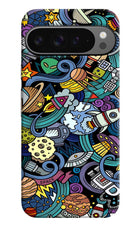 Space Abstract Google Pixel 9 Pro Hard Case Back Cover by Casekaro