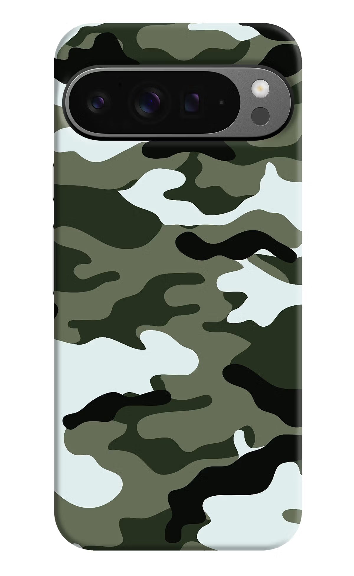 Camouflage Google Pixel 9 Pro Hard Case Back Cover by Casekaro