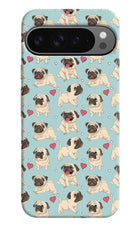 Pug Dog Google Pixel 9 Pro Hard Case Back Cover by Casekaro