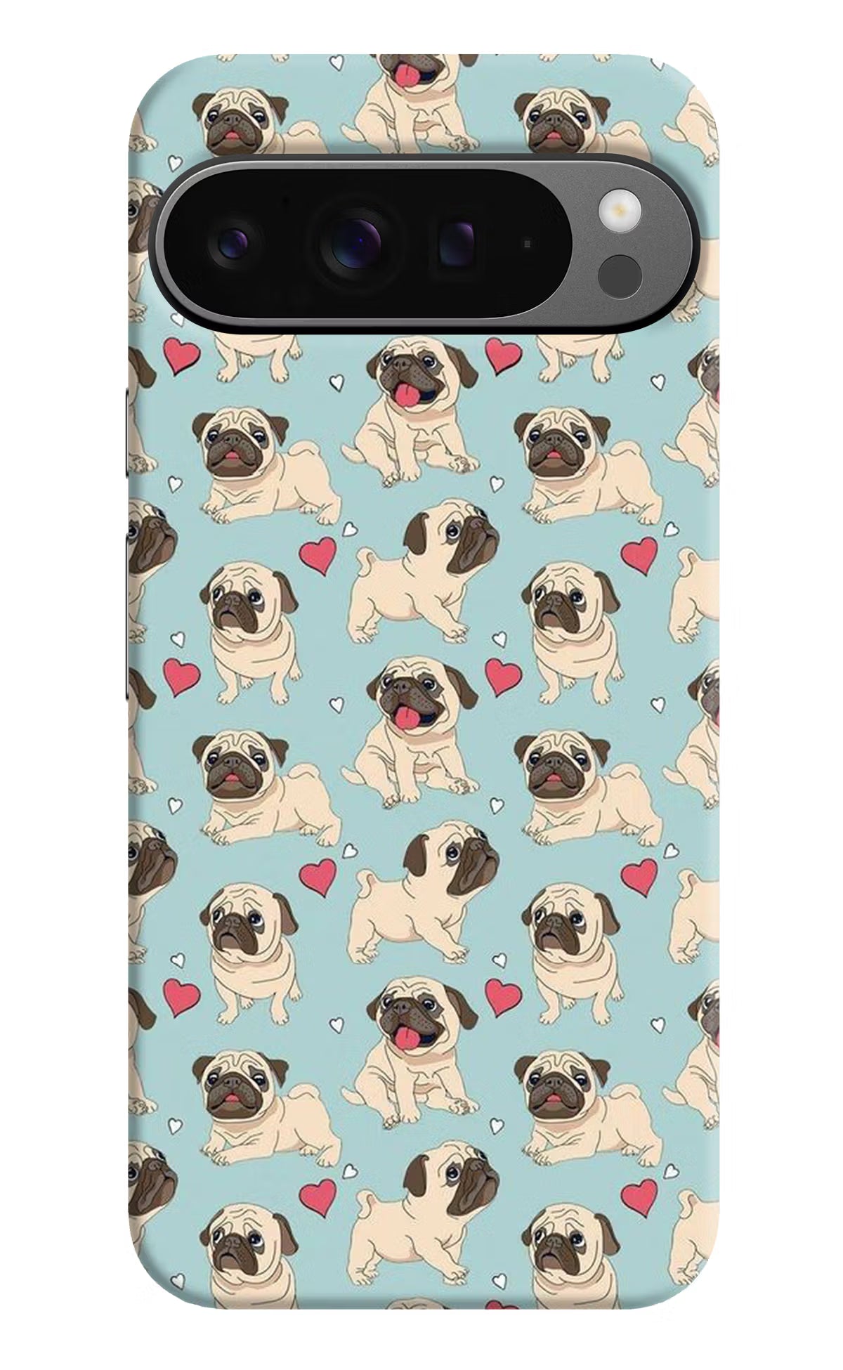 Pug Dog Google Pixel 9 Pro Hard Case Back Cover by Casekaro