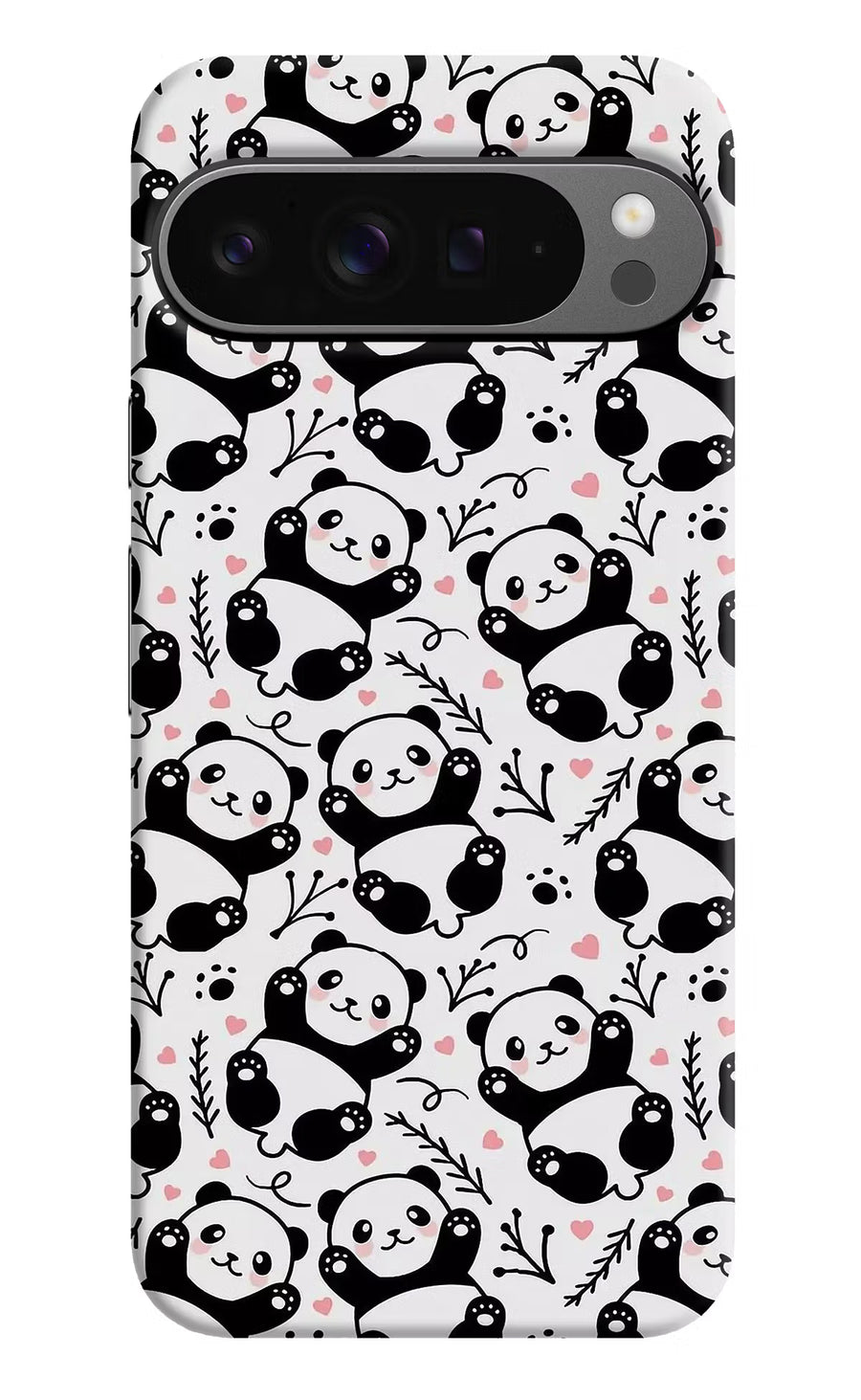 Cute Panda Google Pixel 9 Pro Back Cover, Hard case
