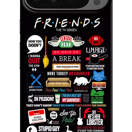 FRIENDS Google Pixel 9 Pro Hard Case Back Cover by Casekaro