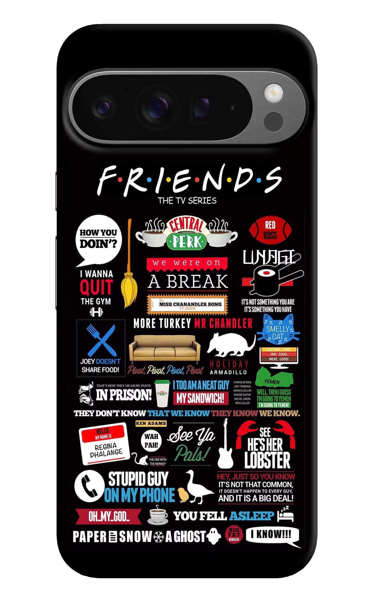 FRIENDS Google Pixel 9 Pro Hard Case Back Cover by Casekaro