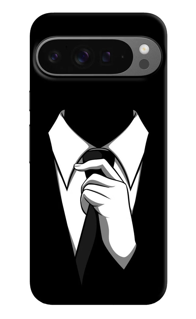 Black Tie Google Pixel 9 Pro Hard Case Back Cover by Casekaro