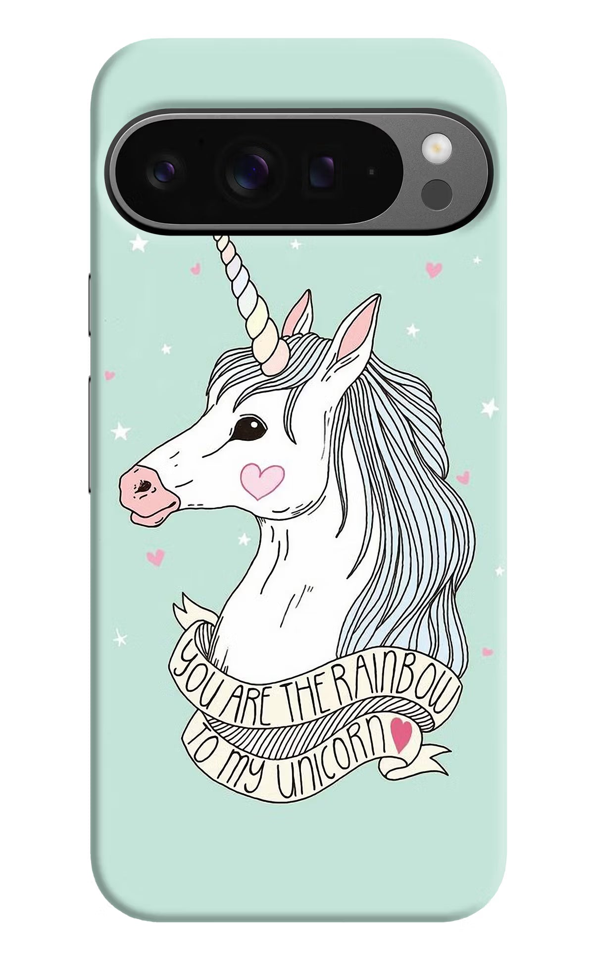 Unicorn Wallpaper Google Pixel 9 Pro Hard Case Back Cover by Casekaro