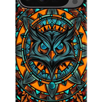 Angry Owl Art Google Pixel 9 Pro Hard Case Back Cover by Casekaro
