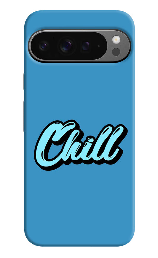 Chill Google Pixel 9 Pro Hard Case Back Cover by Casekaro