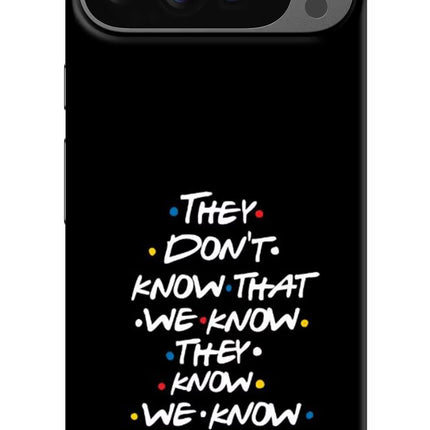 FRIENDS Dialogue Google Pixel 9 Pro Hard Case Back Cover by Casekaro