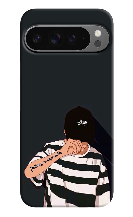 Aesthetic Boy Google Pixel 9 Pro Hard Case Back Cover by Casekaro