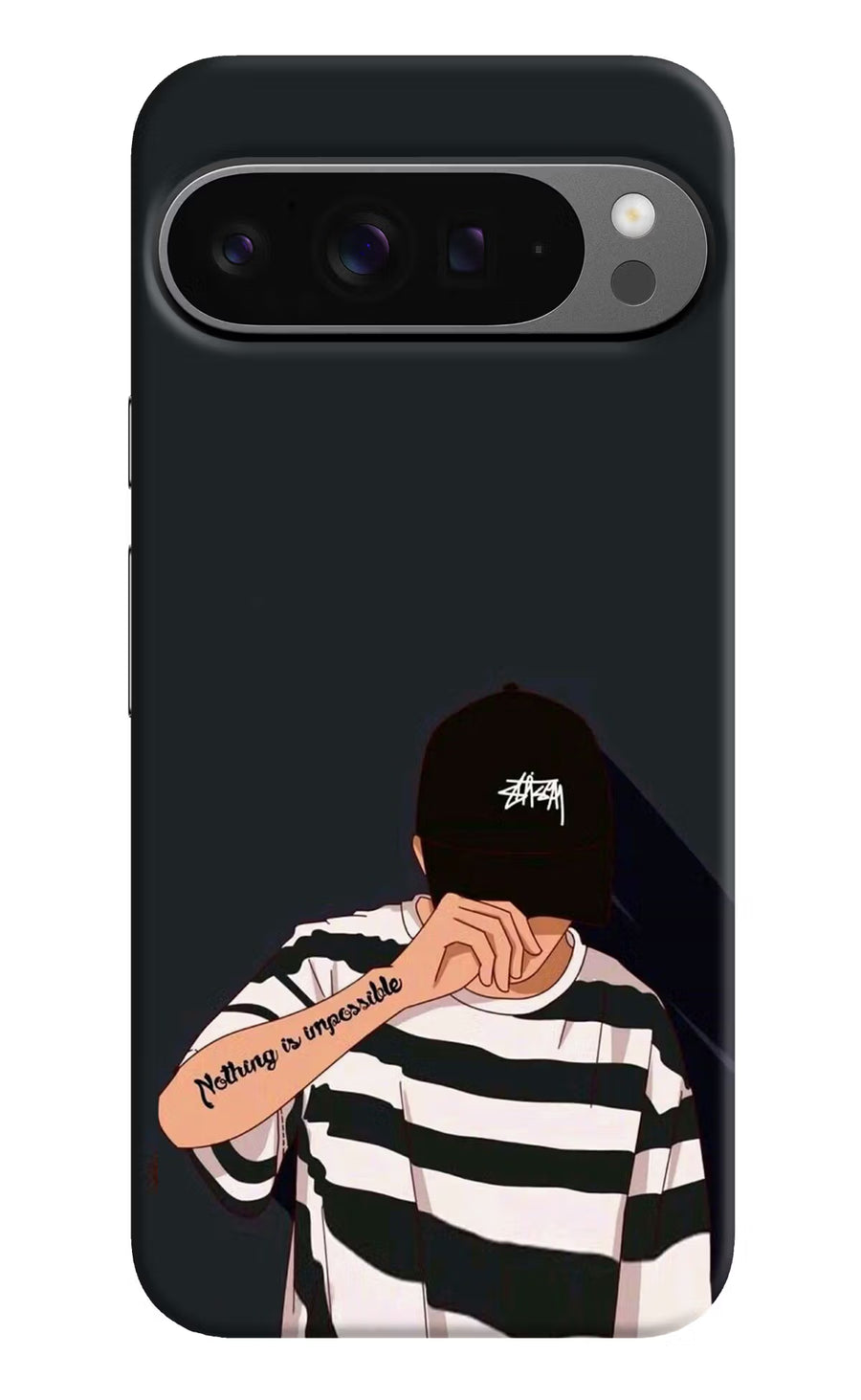 Aesthetic Boy Google Pixel 9 Pro Back Cover, Hard case