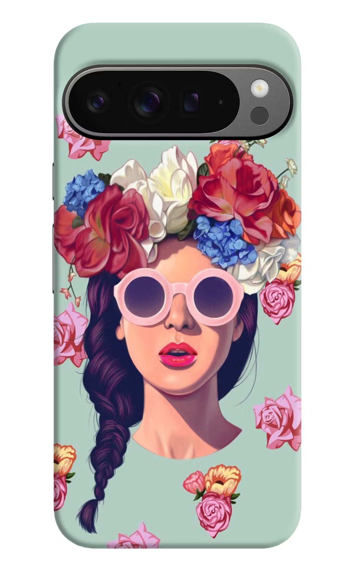 Pretty Girl Google Pixel 9 Pro Hard Case Back Cover by Casekaro