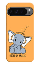 High On Music Google Pixel 9 Pro Hard Case Back Cover by Casekaro