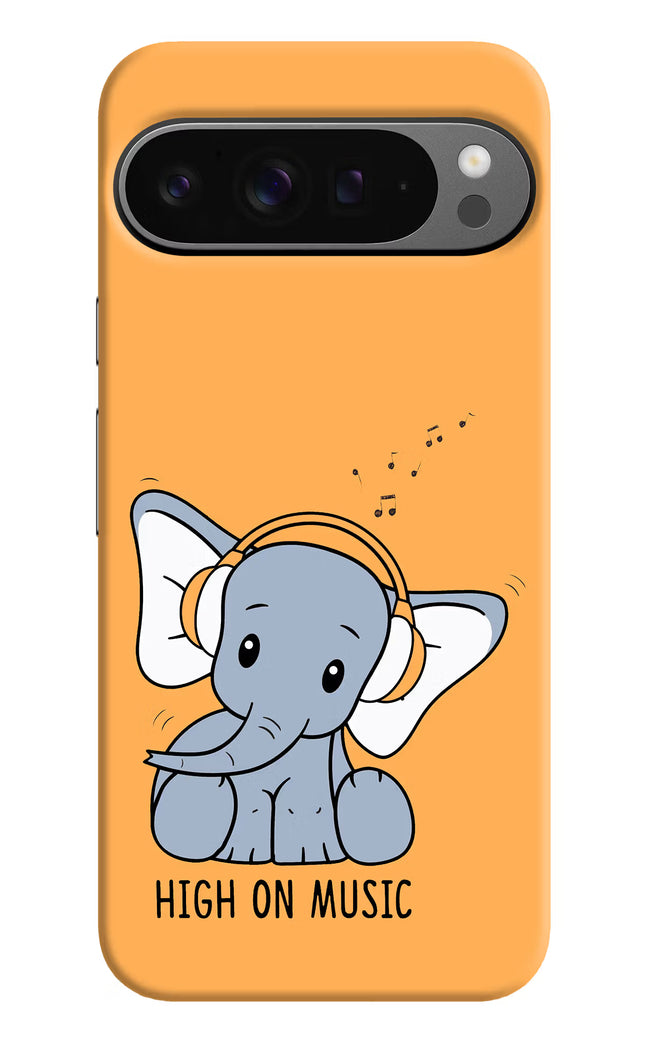 High On Music Google Pixel 9 Pro Hard Case Back Cover by Casekaro