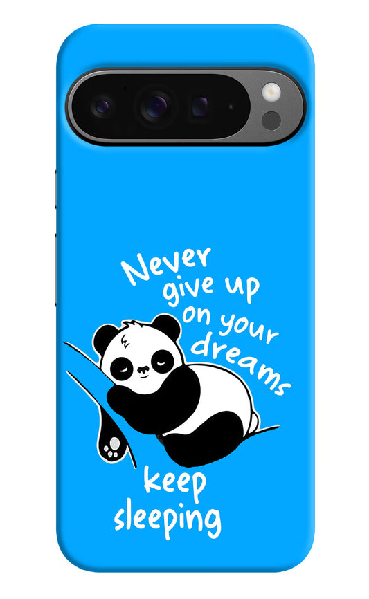 Keep Sleeping Google Pixel 9 Pro Hard Case Back Cover by Casekaro