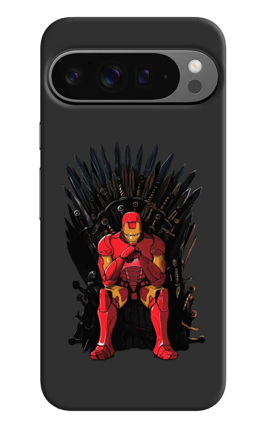 Ironman Throne Google Pixel 9 Pro Hard Case Back Cover by Casekaro