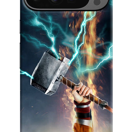 Thor Hammer Mjolnir Google Pixel 9 Pro Hard Case Back Cover by Casekaro