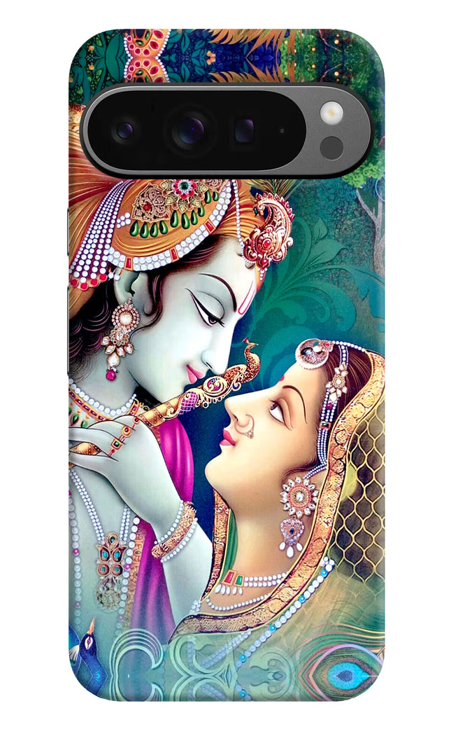 Lord Radha Krishna Google Pixel 9 Pro Hard Case Back Cover by Casekaro
